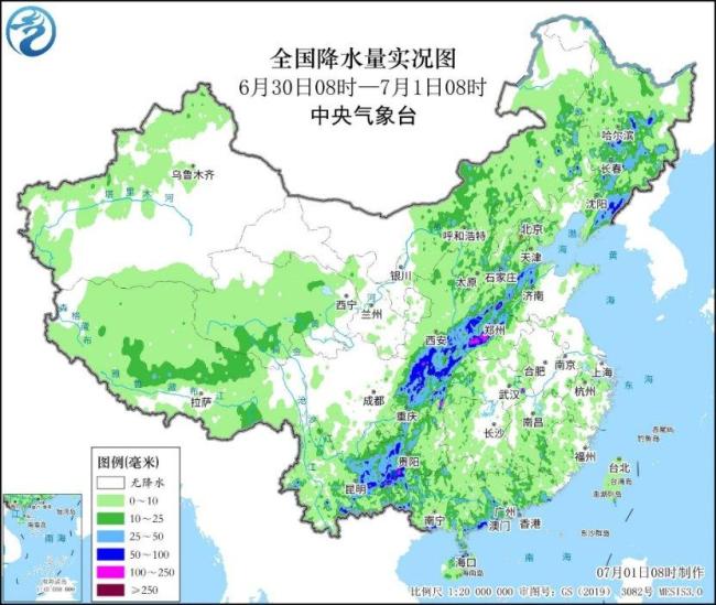 京津冀及东北地区降雨增多增强